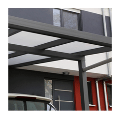 Freistehende Eingangsüberdachung