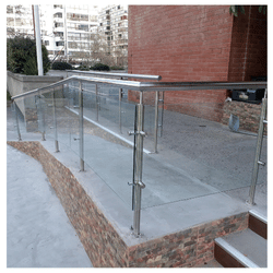 Handlauf für die Außentreppe