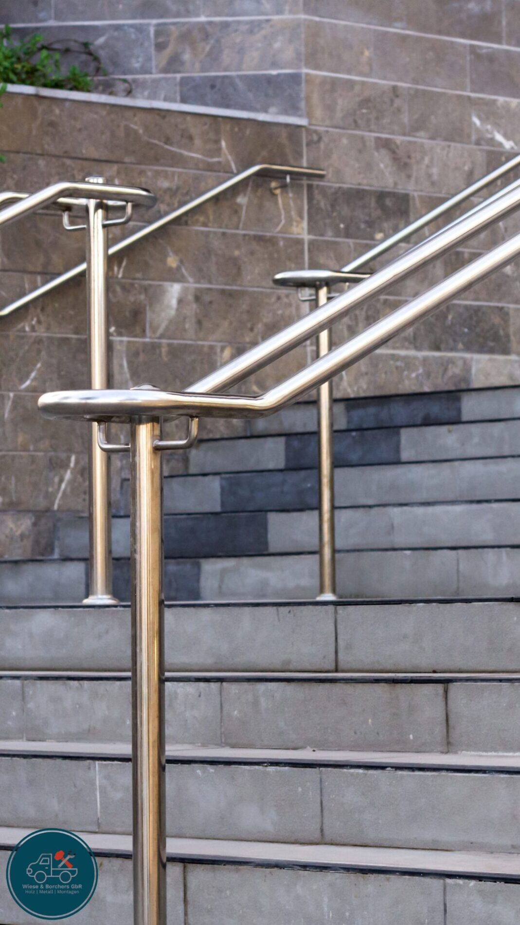 Handwerker - Schweißen Geländer